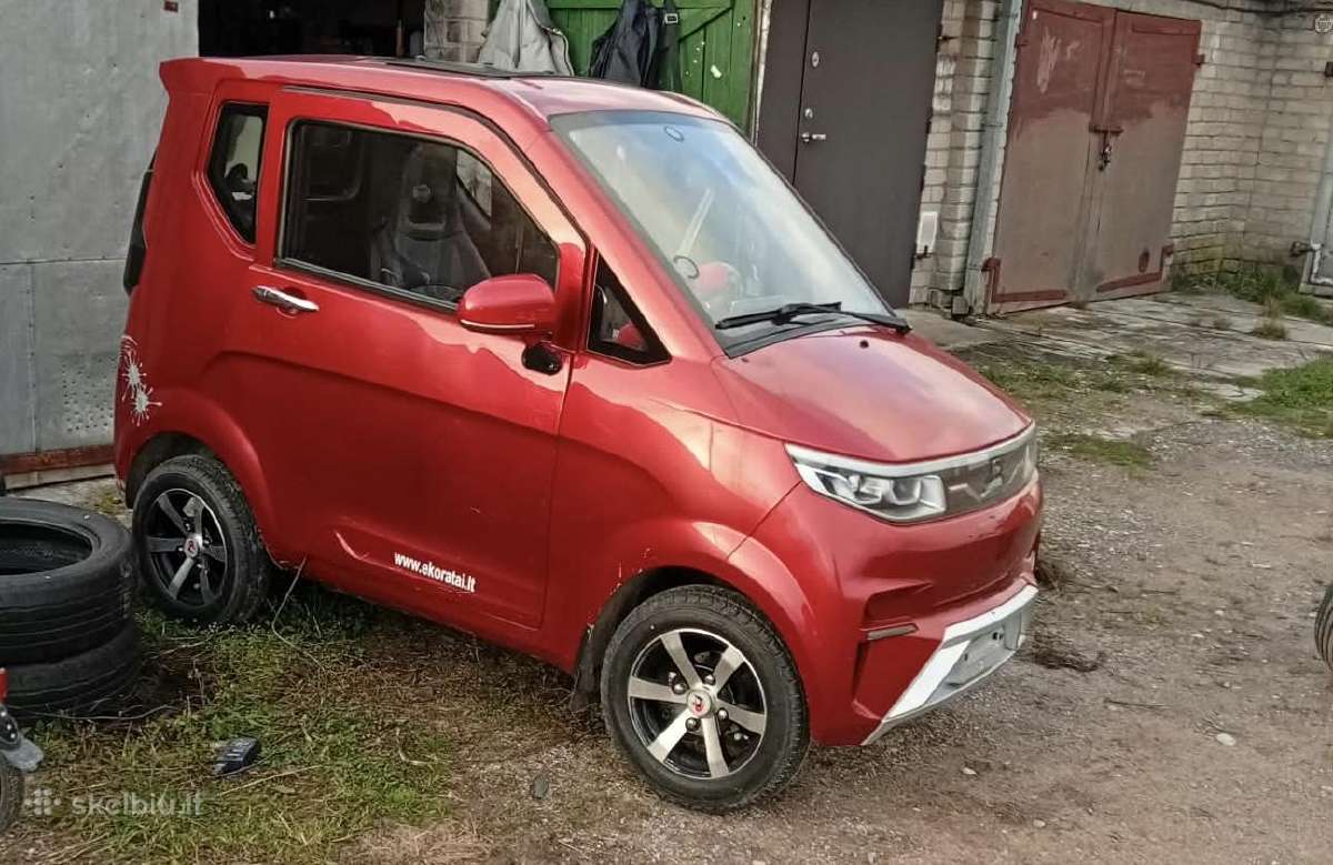 Mini automobilis elektrinis - nuotraukos Nr. 3