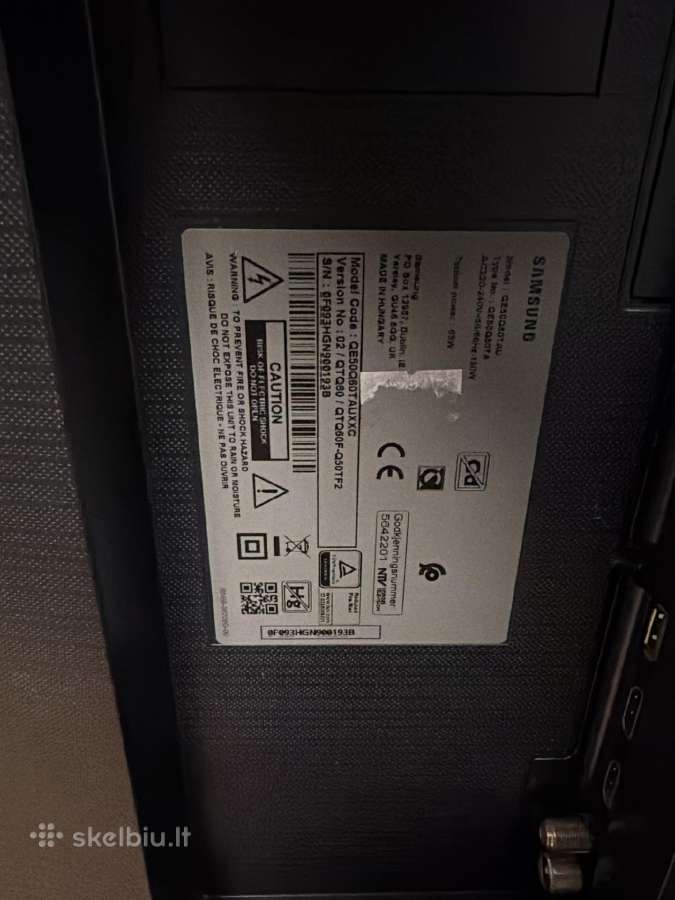 Samsung Qled televizorius - nuotraukos Nr. 2