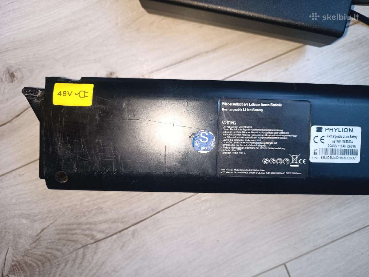 Akumuliatorius elektriniam dviračiui - nuotraukos Nr. 5