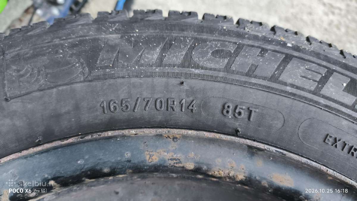 165/70r14 padangos - nuotraukos Nr. 12