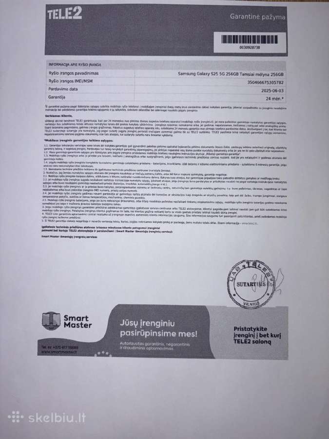 Samsung S25 256gb - nuotraukos Nr. 6