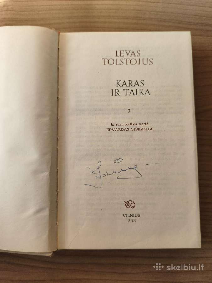Levas Tolstojus "Karas ir taika" 1-4 tomai - nuotraukos Nr. 6