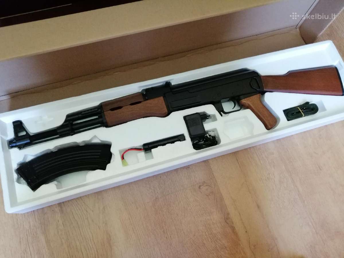 Ak-47 Rifle 6 mm Gearbox V.3 125m/s - nuotraukos Nr. 6