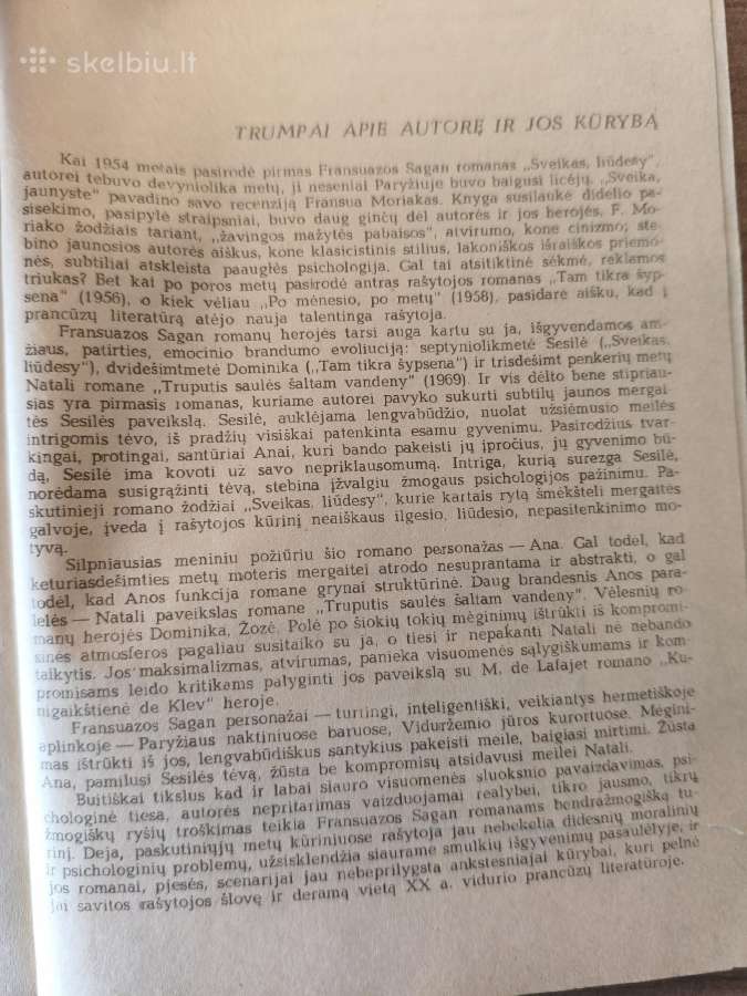 "Sveikas, liūdesy. Truputis saulės šaltam vandeny" - nuotraukos Nr. 10