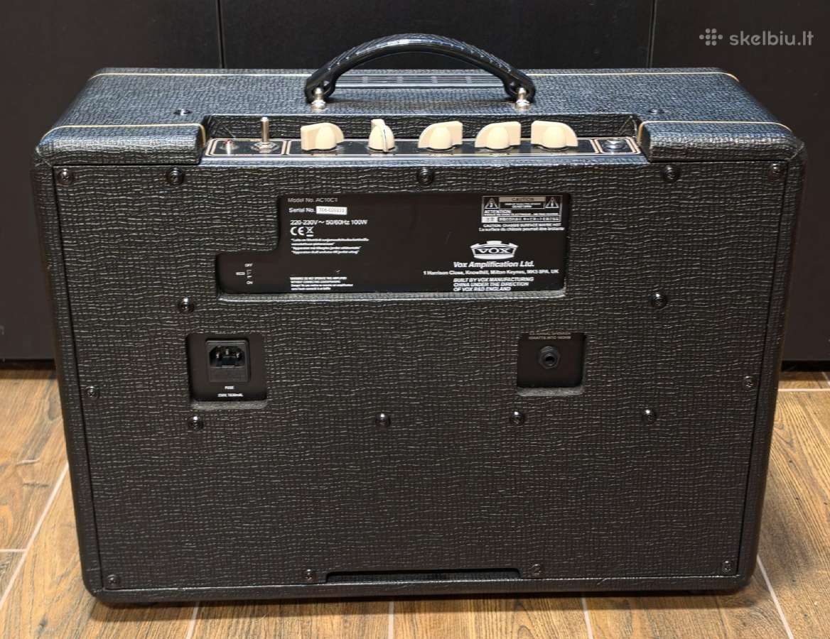 Vox Ac10c1 lempinis gitarinis kubas - nuotraukos Nr. 3