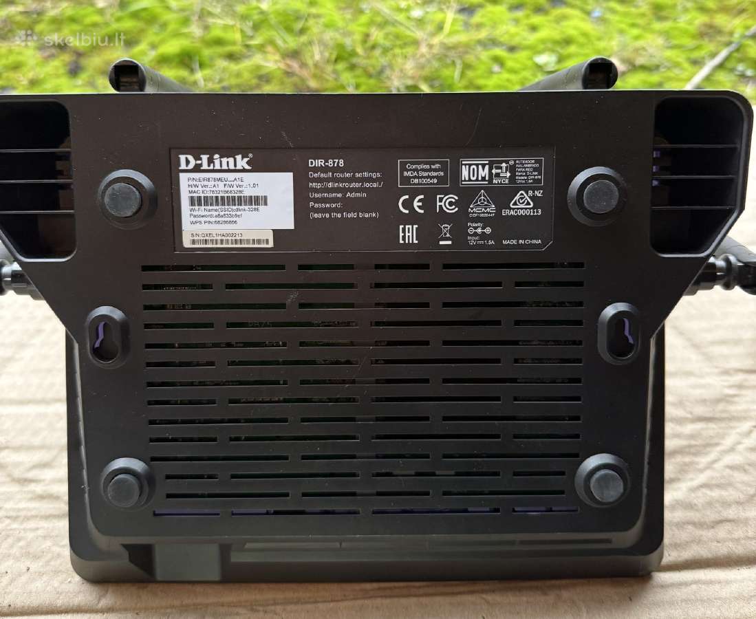 D-link Dir-878 routeris - nuotraukos Nr. 2