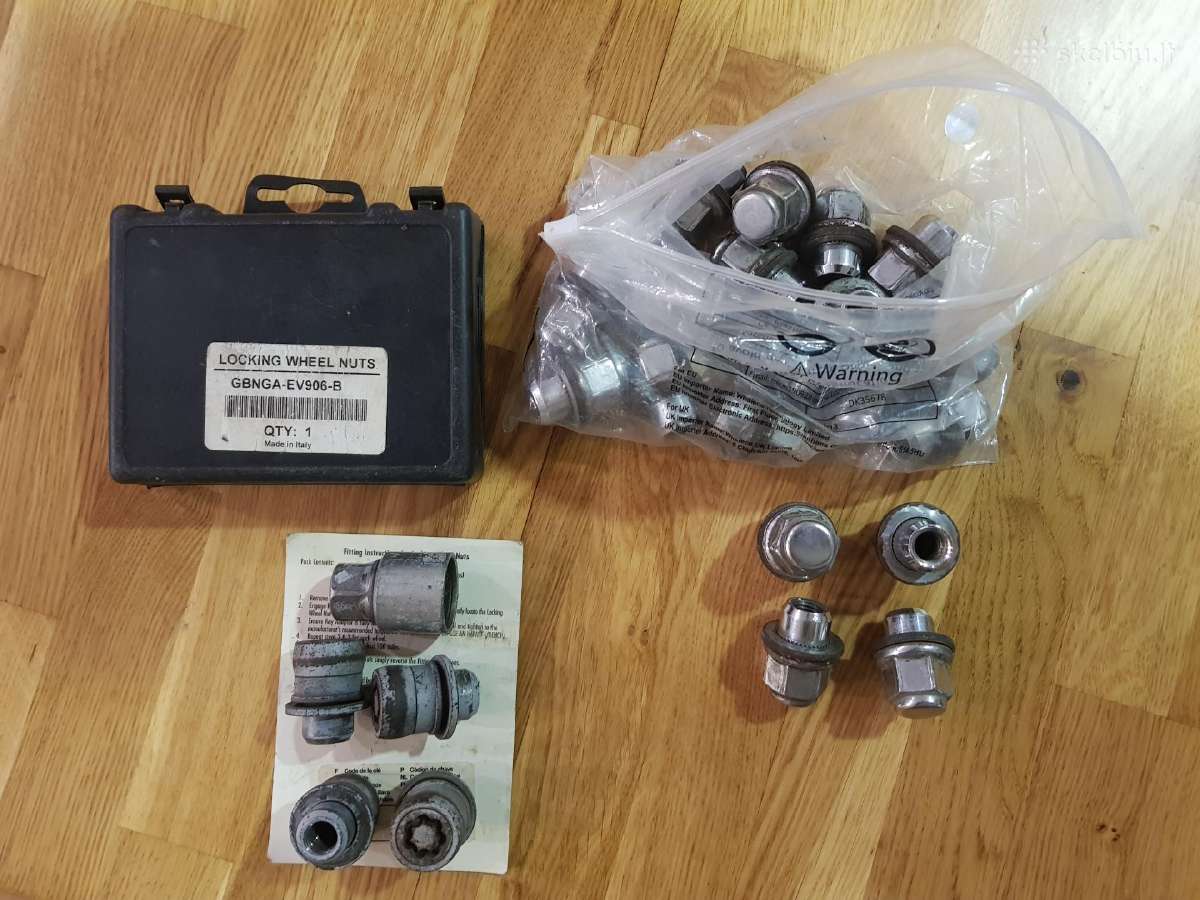 Veržlės M12x1.5 21 su plokščiu žiedu ir Slaptukai - nuotraukos Nr. 3