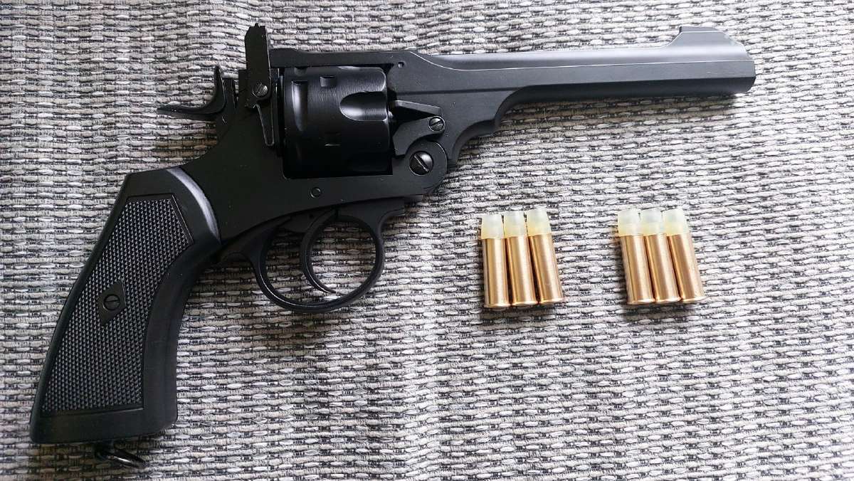 Webley .455 Full Metal Co2 - nuotraukos Nr. 4