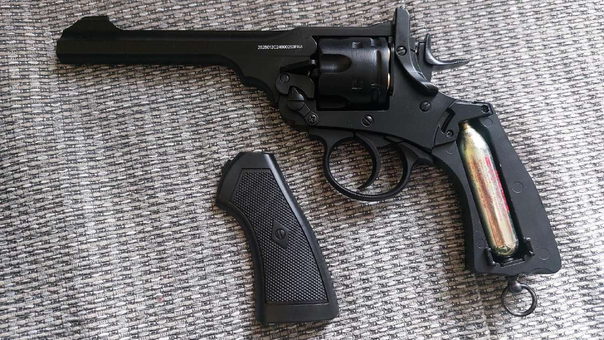 Webley .455 Full Metal Co2 - nuotraukos Nr. 5