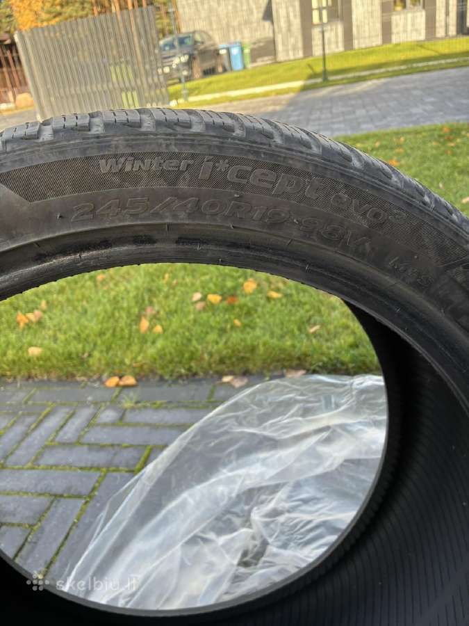 Ziemines padangos Hankook 245/40/r19 - nuotraukos Nr. 2