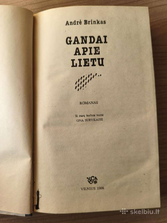 Andrė Brinkas "Gandai apie lietų" - nuotraukos Nr. 5