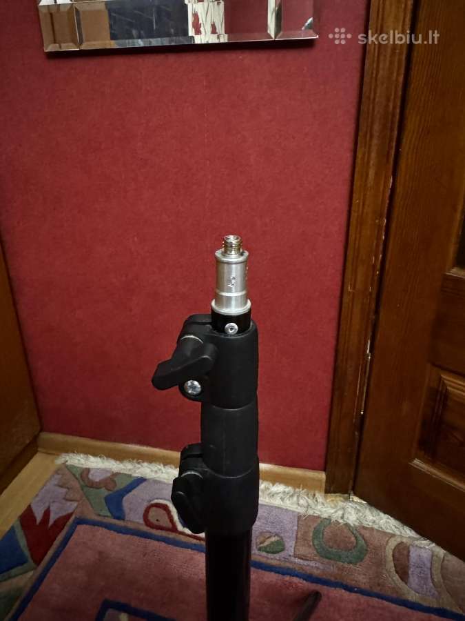 Neewer studijinis stovas lempoms/blykstėms, 170cm - nuotraukos Nr. 3