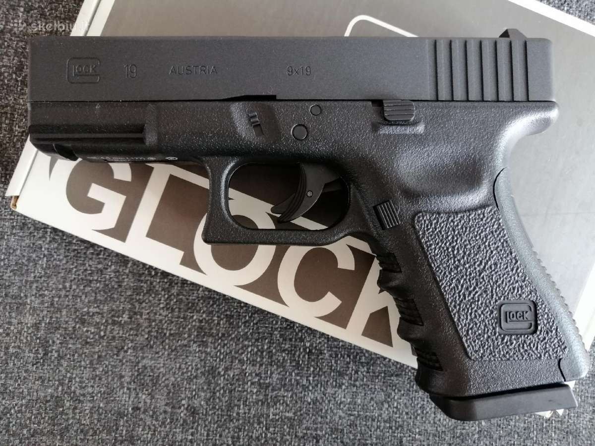 Glock 19 Airgun 4.5 mm Co2 - nuotraukos Nr. 3