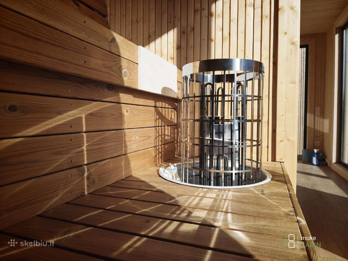 Makecabin modulinė pirtis su priepirčiu - nuotraukos Nr. 10