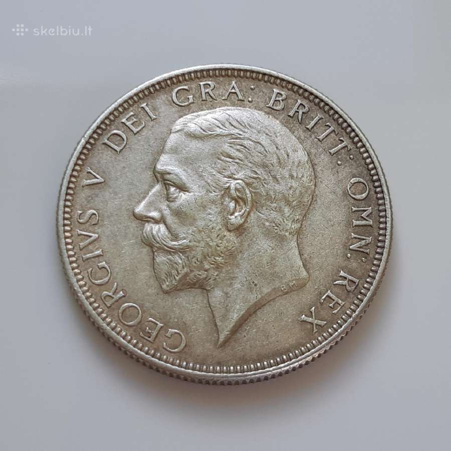 Didžioji Britanija florinas sidabras 1929 - nuotraukos Nr. 2