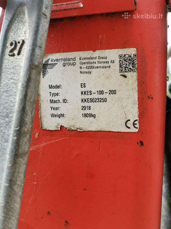„Kverneland Es 100-200“ vartomas plūgas - nuotraukos Nr. 4