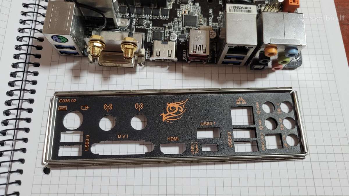 Gigabyte B150n Phoenix-WiFi Mini Itx su defektu - nuotraukos Nr. 8