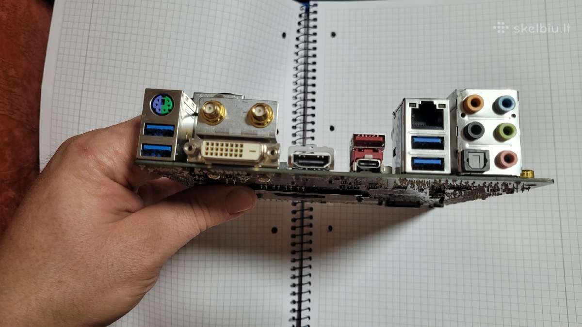 Gigabyte B150n Phoenix-WiFi Mini Itx su defektu - nuotraukos Nr. 9