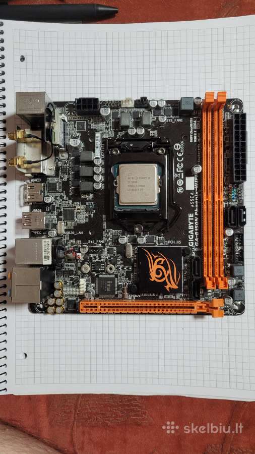 Gigabyte B150n Phoenix-WiFi Mini Itx su defektu - nuotraukos Nr. 12