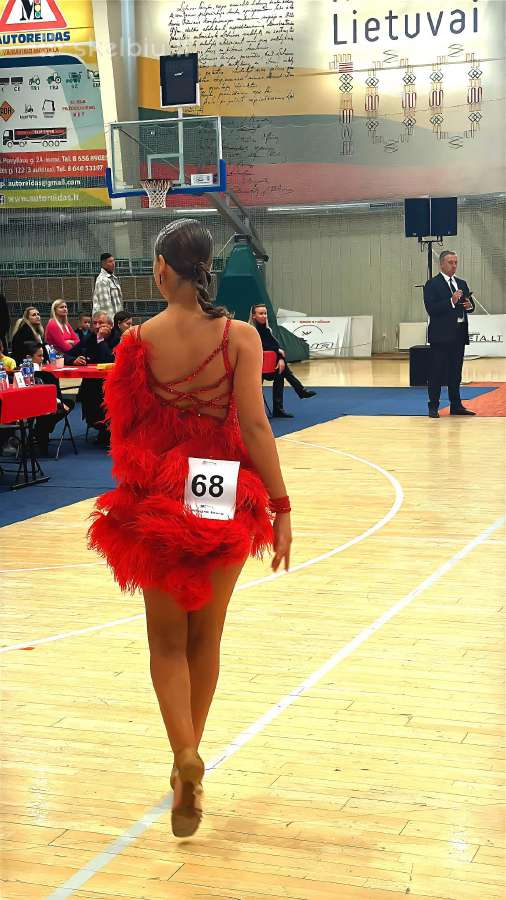 Sportinių šokių suknelė - nuotraukos Nr. 2