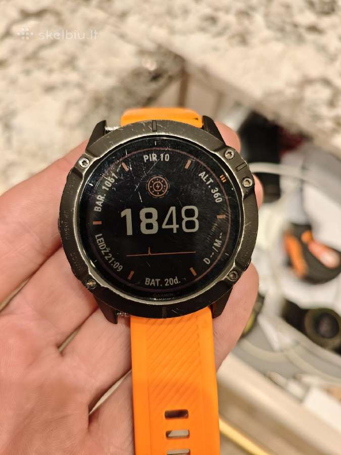 Fenix 6 pro solar - nuotraukos Nr. 5