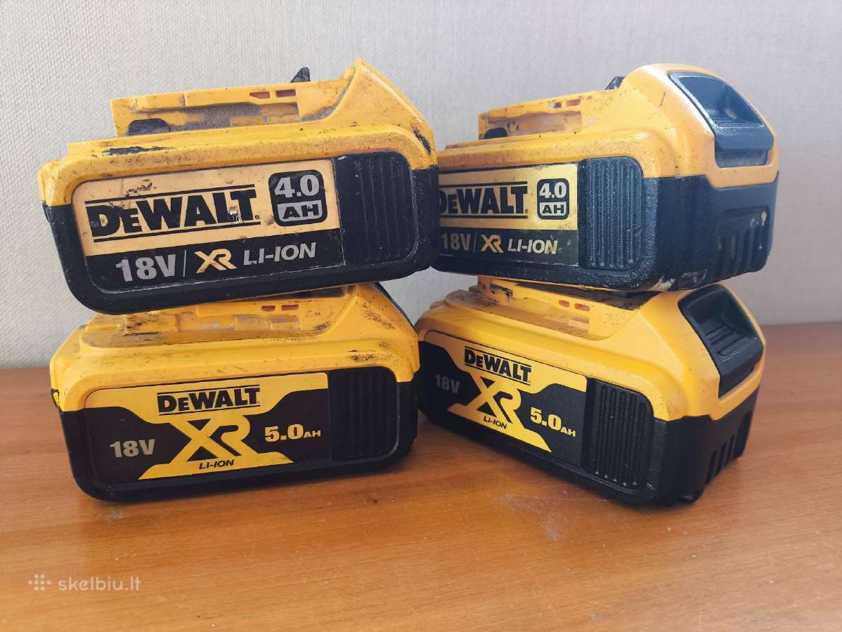 Beterijos Hilti, Dewalt, Bosch, Husqvarna - nuotraukos Nr. 2