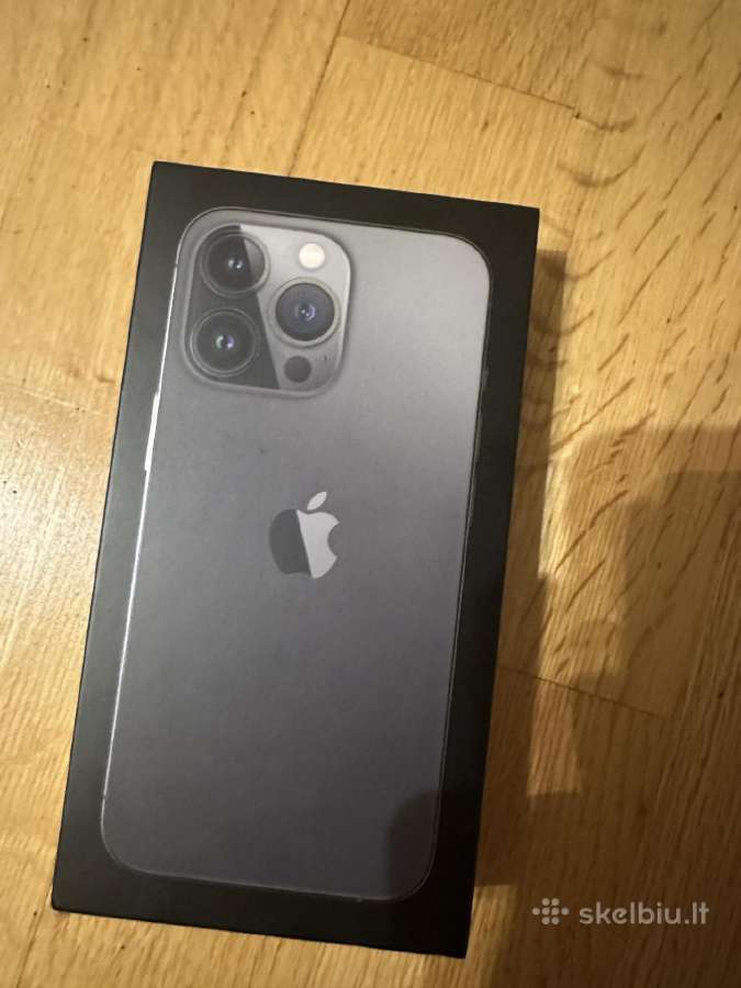 iPhone 13 Pro 256 GB Graphite – puikiai išlaikytas - nuotraukos Nr. 4