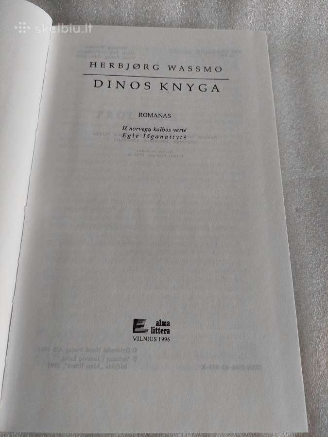 Dinos knyga - nuotraukos Nr. 2