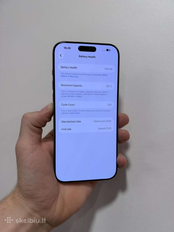 iPhone 16 Pro Max 256 - nuotraukos Nr. 2