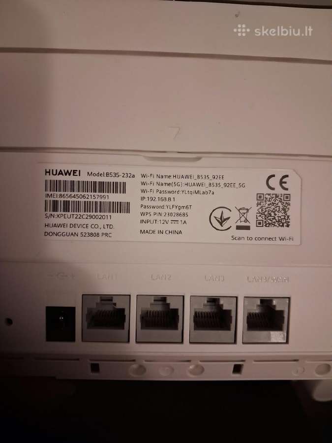 Huawei modemas - nuotraukos Nr. 2