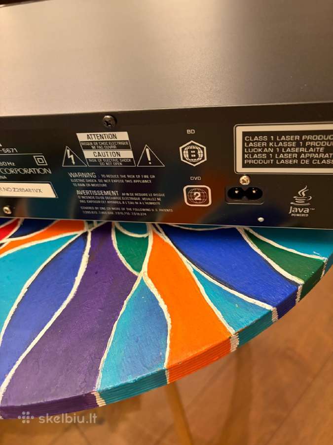 Blu-ray / Dvd / CD grotuvas Yamaha Bd-s671 - nuotraukos Nr. 3