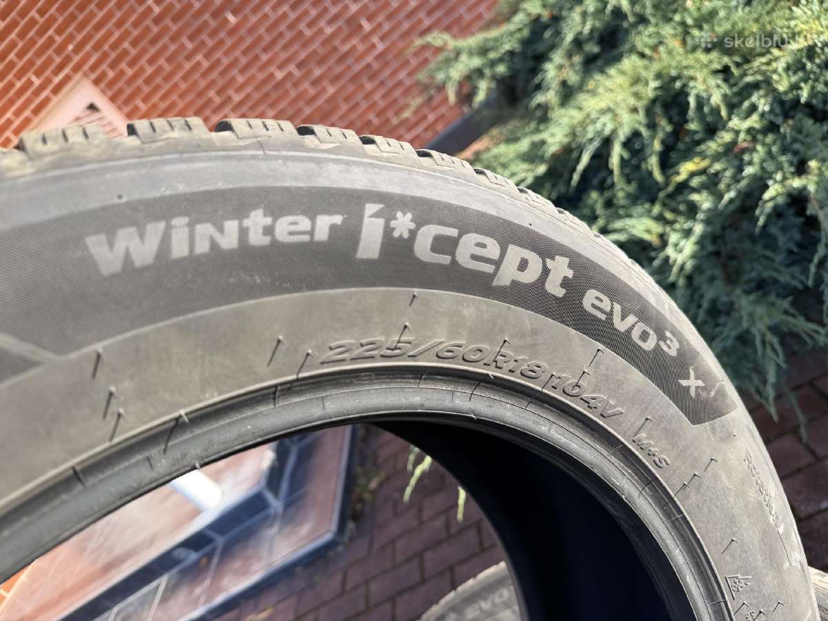 Žieminės 4 vnt Hankook Winter icept evo3 225/60r18 - nuotraukos Nr. 3