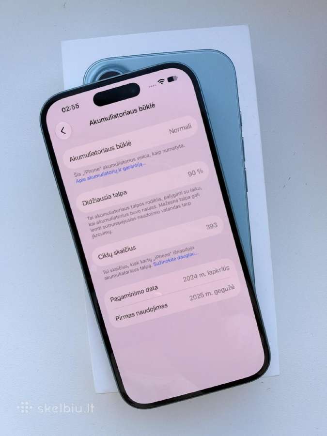 iPhone 16 128gb - nuotraukos Nr. 2