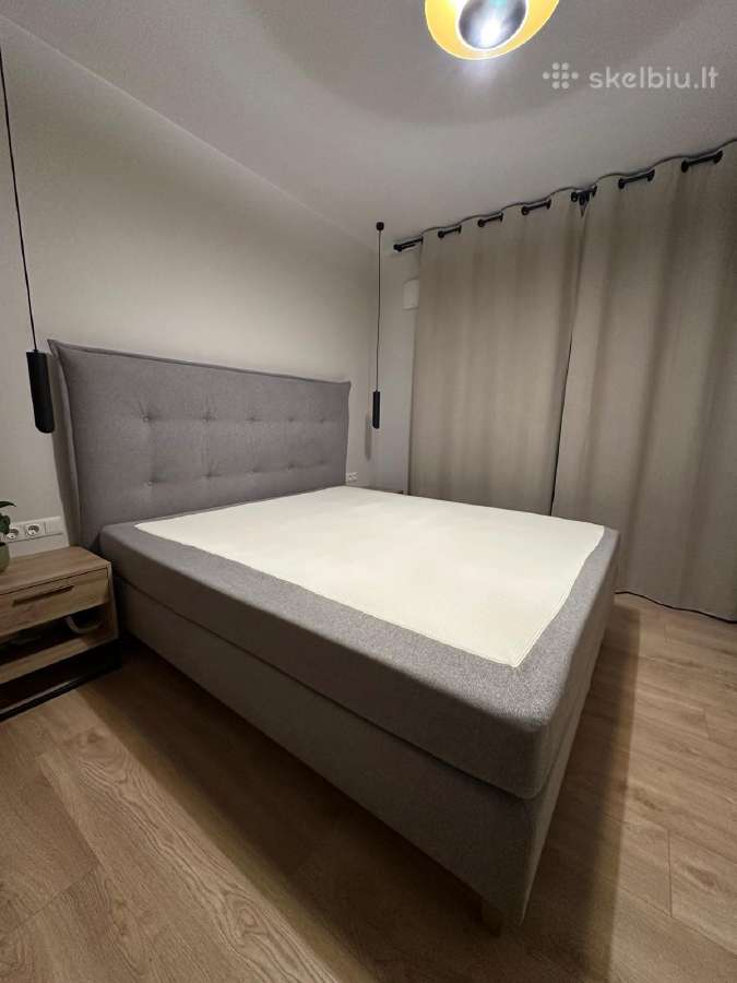 Parduodama mažai naudota dvigule 180-200cm lova. - nuotraukos Nr. 4
