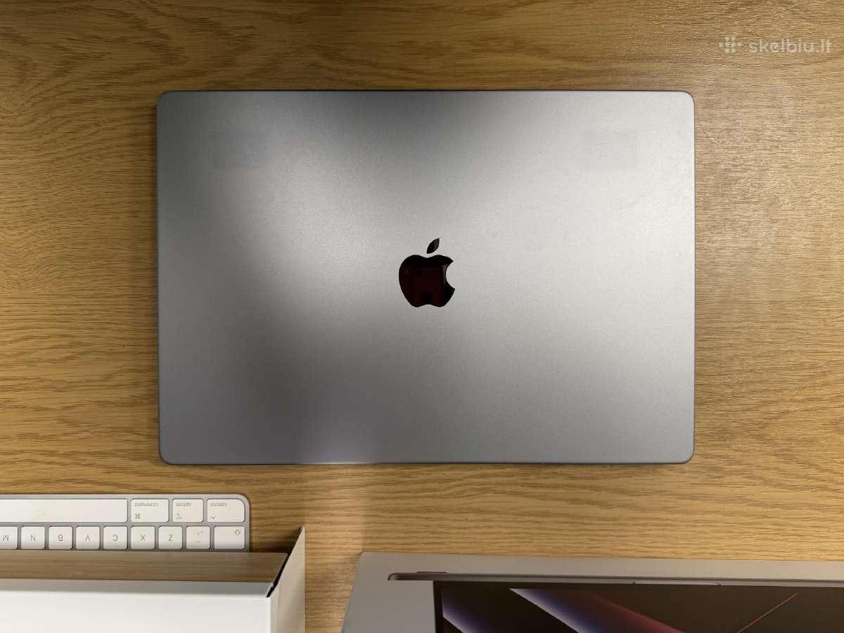 MacBook Pro 16" 2023, M2 Pro 16gb, 512gb su dežute - nuotraukos Nr. 6