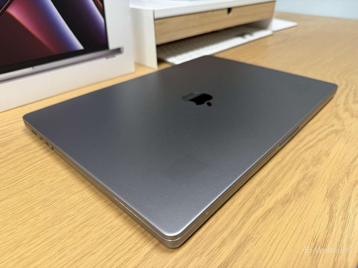MacBook Pro 16" 2023, M2 Pro 16gb, 512gb su dežute - nuotraukos Nr. 7
