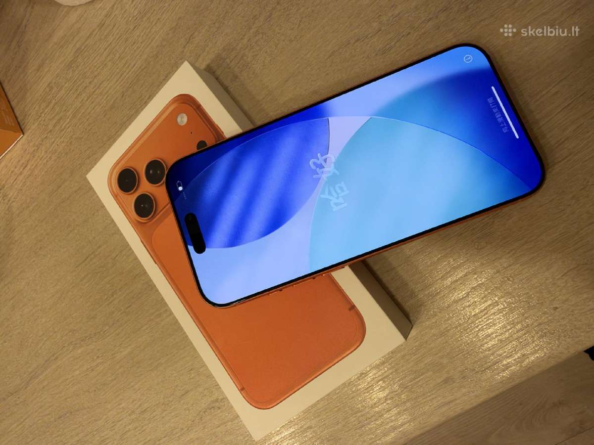 iPhone 17 Pro Max Cosmic Orange 512 GB - nuotraukos Nr. 2