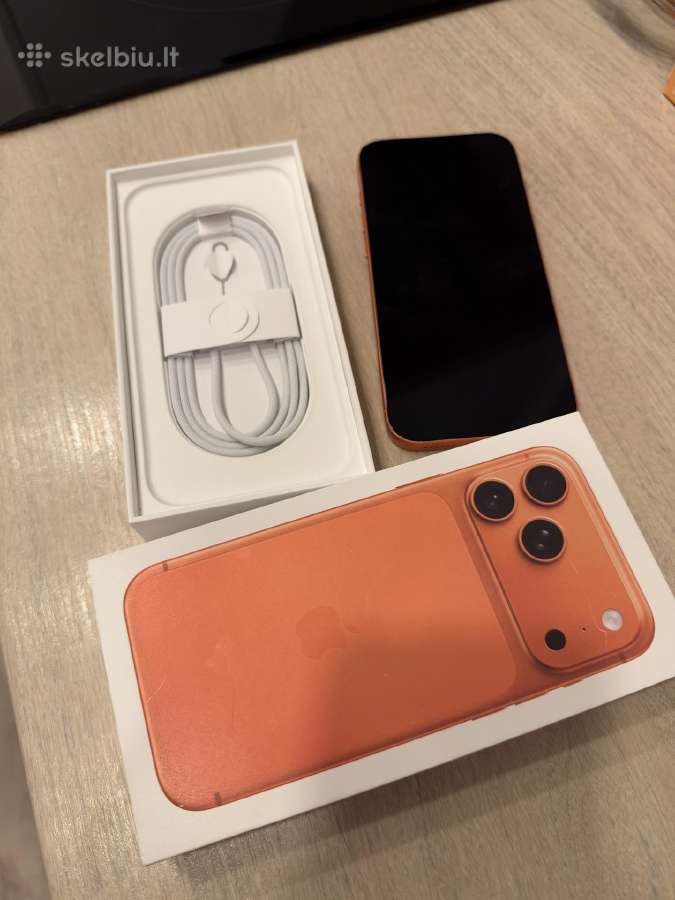 iPhone 17 Pro Max Cosmic Orange 512 GB - nuotraukos Nr. 8