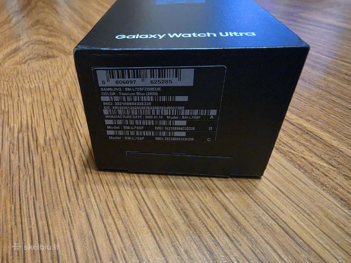 Idealios bukles Galaxy Watch Ultra 2025 - nuotraukos Nr. 3