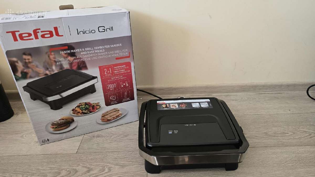 Tefal Inicio Classic 2-in-1 elektrinis grilius - nuotraukos Nr. 5