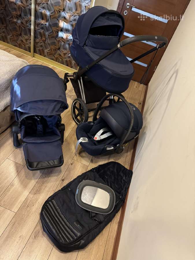 Parduodamas Cybex vežimėlio komplektas 3 in 1 - nuotraukos Nr. 3