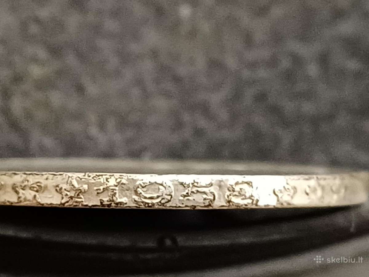 Sidabrine moneta Caravelle lira 500 Italija 1958m. - nuotraukos Nr. 5