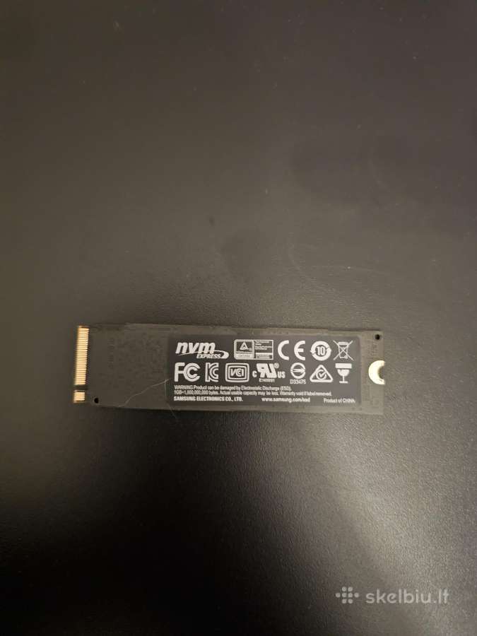 Nvme Samsung 960 EVO 250gb - nuotraukos Nr. 2