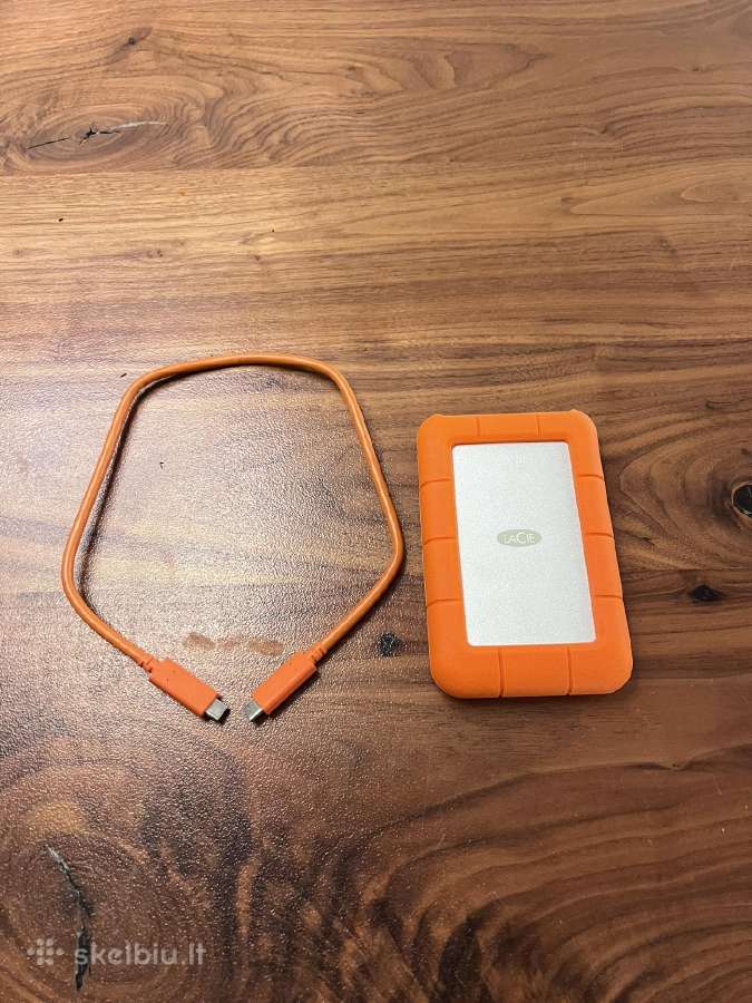 Lacie Rugged 1 TB Usb-c išorinis kietasis diskas - nuotraukos Nr. 3