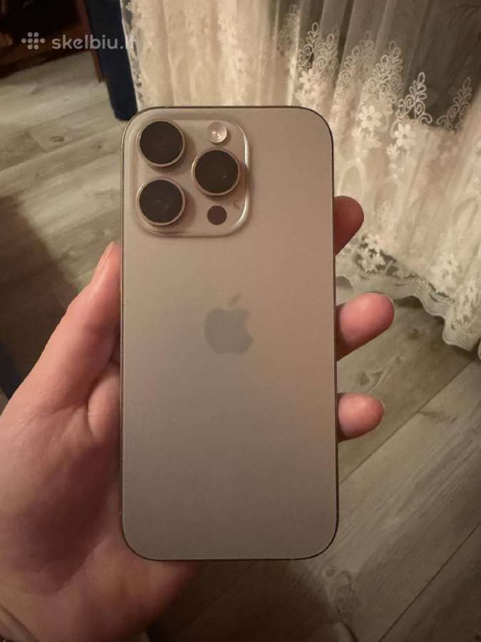 iPhone 16 pro - nuotraukos Nr. 3