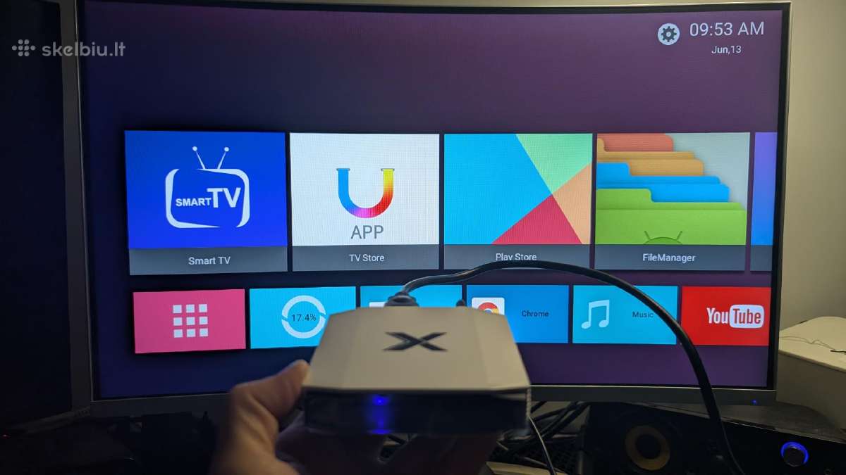 Android TV priedėlis W3 4k (4gb RAM / 32gb Rom) - nuotraukos Nr. 6