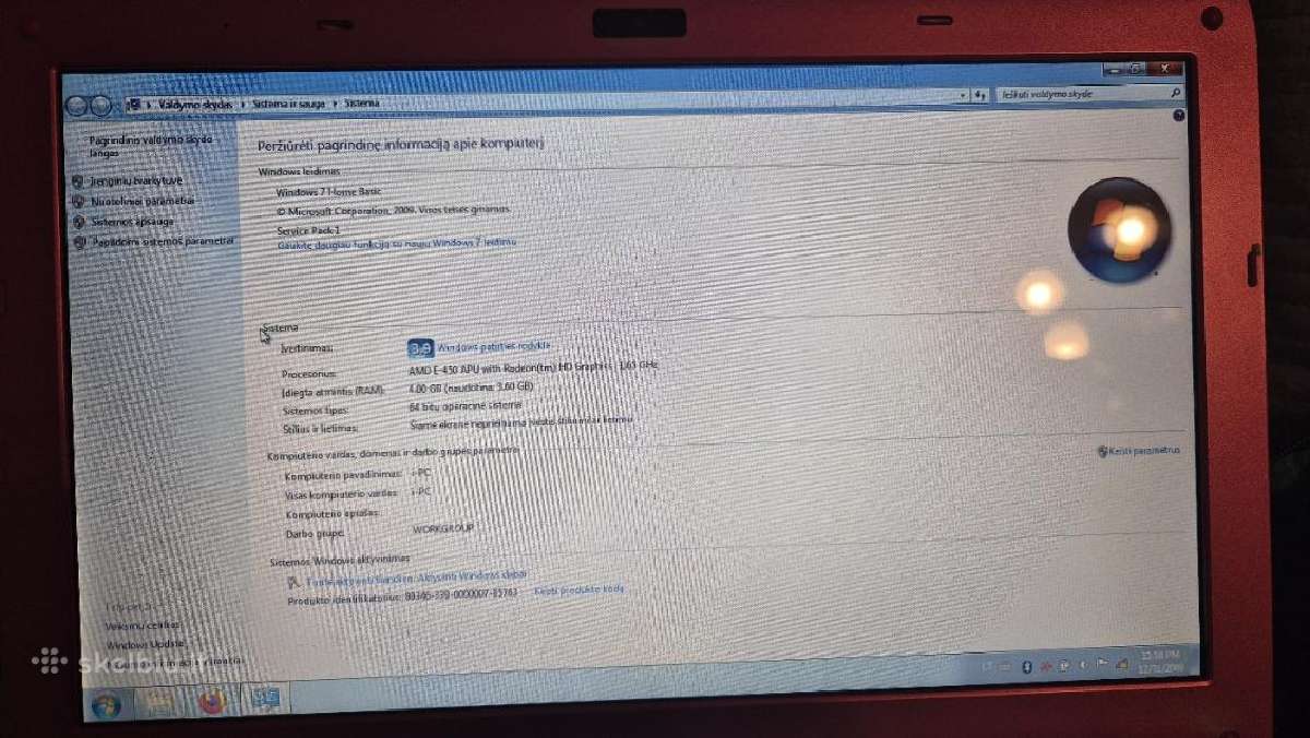 Sony Vaio nešiojamas kompiuteris - nuotraukos Nr. 4