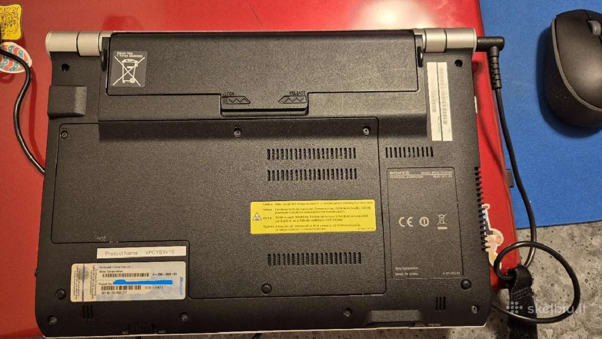 Sony Vaio nešiojamas kompiuteris - nuotraukos Nr. 6