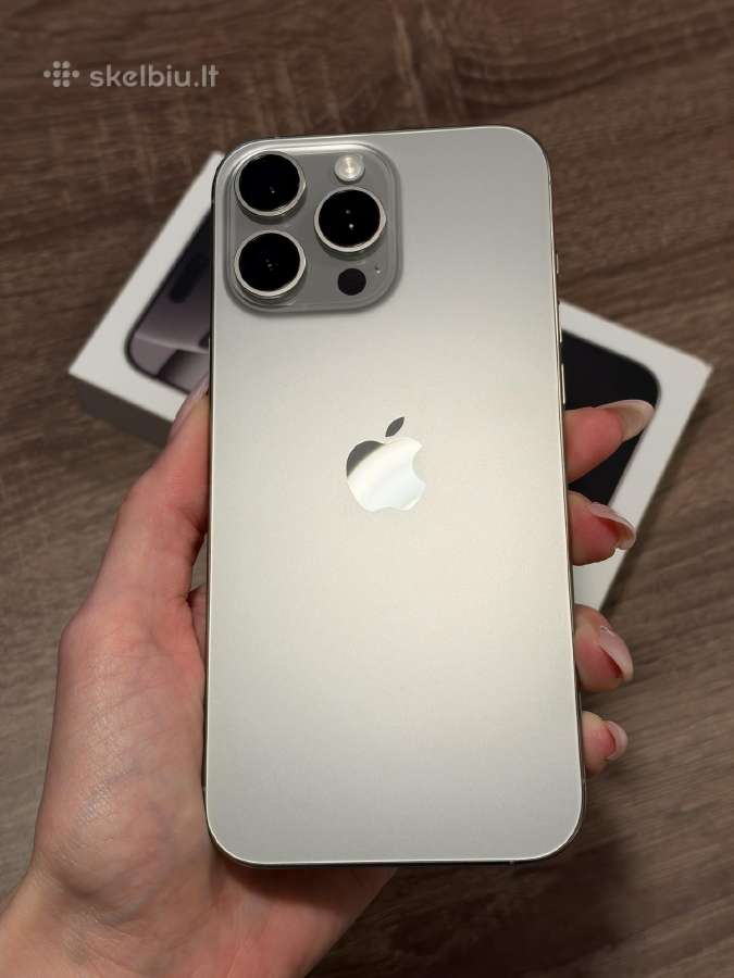 iPhone 16 Pro Max 256gb Natural Titanium - nuotraukos Nr. 2