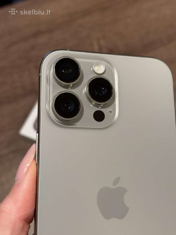 iPhone 16 Pro Max 256gb Natural Titanium - nuotraukos Nr. 3